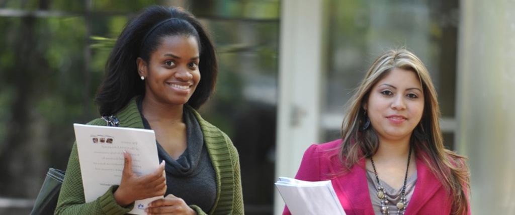 two female students